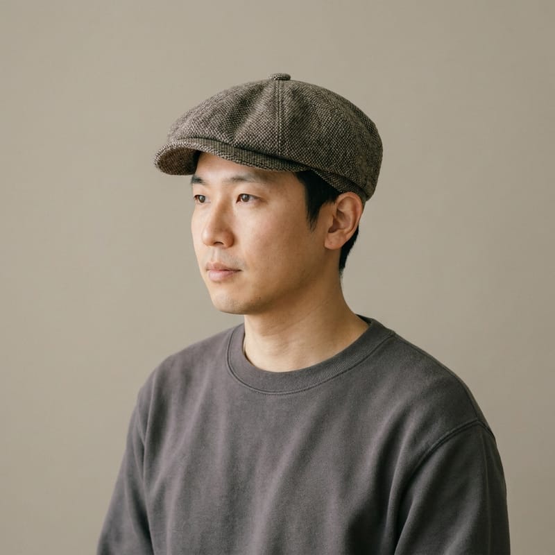 Newsboy cap